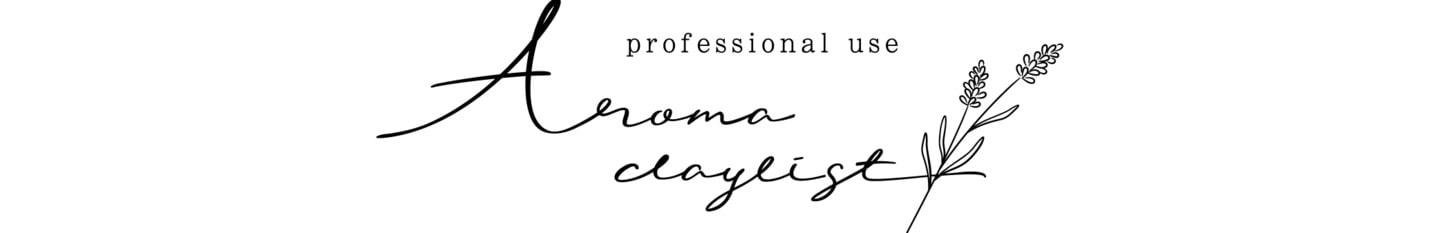 筆記体の白黒とラベンダー